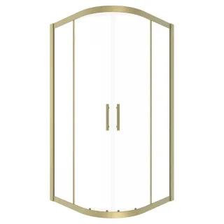 Душевой уголок Timo T45 100x100 см золото матовое